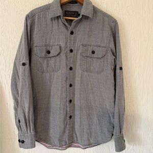 Pendleton Gray Men's Casual Button Down Shirt
